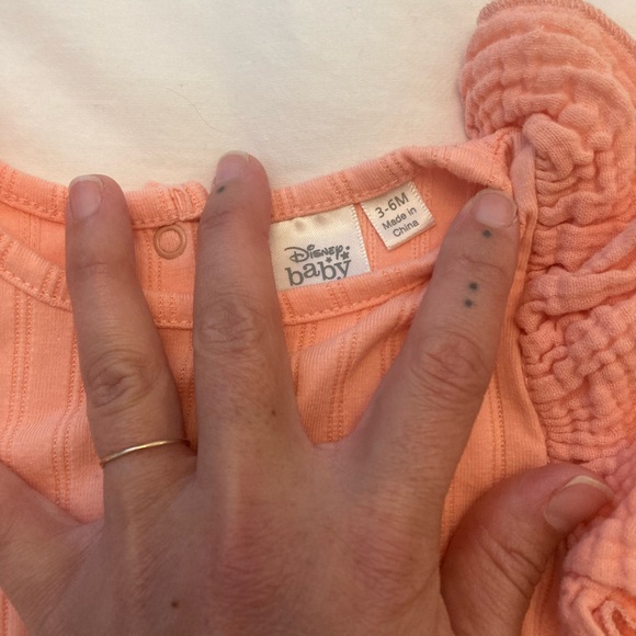 Set of 2. Disney Baby Mickey Mouse baby girl clothes. 3 to 6 months. - Picture 3 of 5